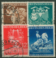 Deutsches Reich 1941 Wiener Frühjahrsmesse 768/71 Gestempelt - Used Stamps