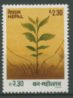 Nepal 1979 Aufforstung Waldfestival Baum 375 Postfrisch - Népal