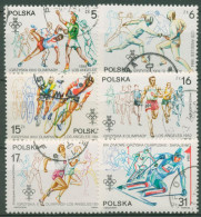 Polen 1984 Olympische Spiele Sarajevo Und Los Angeles 2913/18 A Gestempelt - Used Stamps