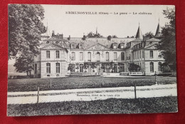 CPA -  Ermenonville -( Oise ) - Le Parc - Le Château - Ermenonville