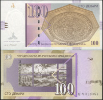 Macedonia 100 Denari. 2005 Unc. Banknote Cat# P.16f - Nordmazedonien