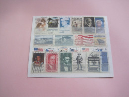 USA Lot 22 Different Stamps And Years (4) - Collezioni & Lotti
