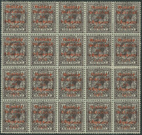 4d Agate, Overprint In Carmine, Mint, And Mint Nh Block - Autres & Non Classés