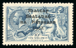 10s Grey-blue, Mint Single, With Broken "S" In POSTAGE, - Autres & Non Classés