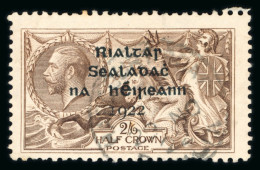 2s6d Grey-brown, Used Single, With Perfect "R" In CROWN, - Autres & Non Classés