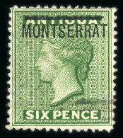 1876 6d Green With Variety Inverted "S", Used - Andere & Zonder Classificatie