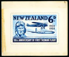 1958 (27 Aug) New Zealand, 30th Anniversary Of Kingsford Smith's First Tasman Flight, - Andere & Zonder Classificatie