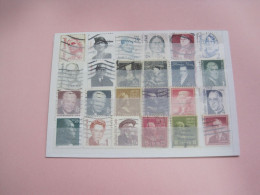 USA Lot 24 Different Stamps And Years (7) - Collezioni & Lotti
