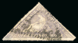 1855-63 Perkins Bacon 6d Rose-lilac, Unofficially Rouletted, Used - Sonstige & Ohne Zuordnung