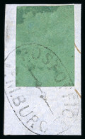 1857 6d Green, A Very Fine Used Example On Small Letter Piece Tied - Autres & Non Classés