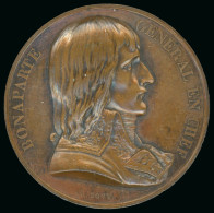 Medal Of Napoleon Bonaparte. Front Of Medal Is A Profile - Andere & Zonder Classificatie