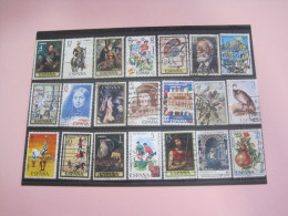 Spain Lot 21 Different Stamps And Years - Collections