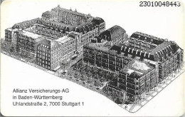 Germany - Allianz 2 – Allianz In Baden-Württemberg - O 0428 - 12.1992, 12DM, 5.000ex, Used - O-Series : Séries Client