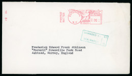 1967 Accident Cover USA Great Britain  SS AMERICAN CHARGER - Collections (sans Albums)