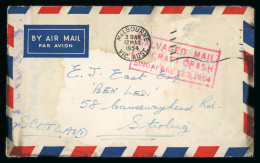 1954 B.O.A.C. Crash Cover Singapore Australia Scotland - Collections (sans Albums)