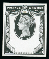 1887-92 1 1/2d. Stamp Size Die Proof Of The Head Plate - Collections