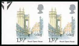 1980 13 1/2p London Landmarks Mint N.h. Imperforate Pair From The Left Of The Sheet - Collections