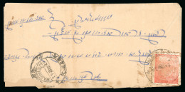 1922 1a Vermilion On Two Covers, One With Block Of 4 And One With Single - Autres & Non Classés