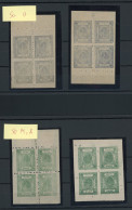 1922-27, Group Of 9 Sheetlets - Andere & Zonder Classificatie