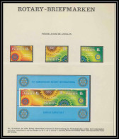 088 - Rotary Club Neuf ** [MNH] Nederland Antillen 1980 Bloc + Timbres - Rotary, Lions Club