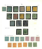 1874-76 Attractive Comprehensive Unused And Used Selection - Other & Unclassified