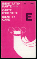 1976 Innsbruck, Two Paper Identity Cards - Autres & Non Classés