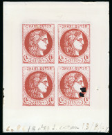 France – Bordeaux Issue, 2c, A Group Containing Four Glass Clichés - Collections (without Album)