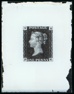 Great Britain – 1840 Penny Black Official VR, An Incomparable Group - Collections (sans Albums)