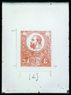 Hungary – 1871 2kr Reversed Image Impression In Black - Collections (sans Albums)