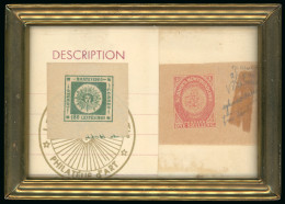 Uruguay And Newfoundland – Uruguay 1859 180c Proof On Paper In Green Mounted On Card - Collections (sans Albums)