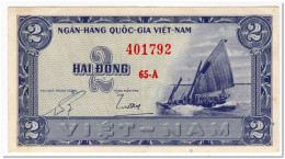 SOUTH VIET NAM,2 DONG,1955,P.12,XF+ - Viêt-Nam