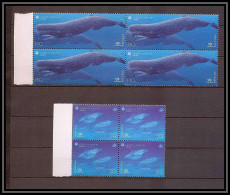Portugal ACORES - 121 - N° 458/9 Cachalot Dauphin Whale Dolphin BLOC 4 - Baleines