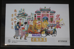 Macau Block 44 Mit 912 Postfrisch #FO818 - Other & Unclassified