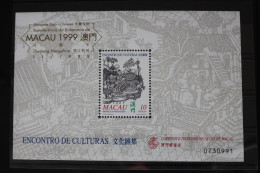 Macau Block 71 Mit 1056 Postfrisch Mit Aufdruck #FP539 - Other & Unclassified