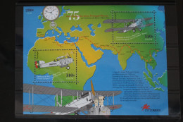 Macau Block 65 Mit 1014–1015 Postfrisch #FO985 - Autres & Non Classés