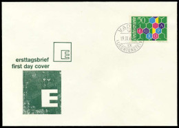 LIECHTENSTEIN 1960 Nr 398I BRIEF FDC X0894F6 - Covers & Documents