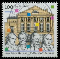 BRD BUND 1999 Nr 2028II Zentrisch Gestempelt X60B0A2 - Oblitérés