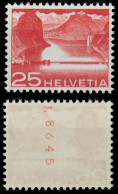 SCHWEIZ ROLLENMARKEN Nr 534RI L-P Postfrisch X6794D2 - Rouleaux