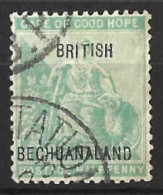 BECHUANALAND.....QUEEN VICTORIA..(1837-01 )..." 1897.."......SG56......CDS.......VFU.... - 1885-1964 Herrschaft Von Bechuanaland