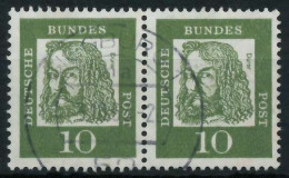 BRD BUND DS BED. DEUTSCHE Nr 350y Zentrisch Gestempelt WAAGR X6A332A - Used Stamps