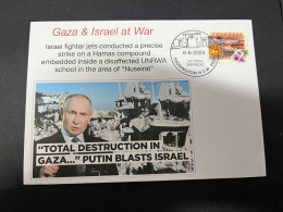 8-6-2024 (32) Gaza War - 17 Countries Release A Joint Statement Abot Situation In GAZA / President Putin - Militaria