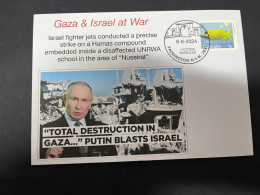 8-6-2024 (32) Gaza War - 17 Countries Release A Joint Statement Abot Situation In GAZA / President Putin - Militaria