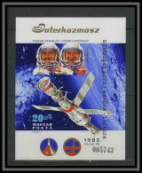 924 Hongrie (Hungary) - N°146 Espace (space) Intercosmos Non Dentelé Imperf Cote 35 NEUF ** MNH - Blocks & Sheetlets