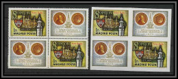 704 Hongrie (Hungary) - N° 2569 Sopron Non Dentelé Imperf + Dentelé Cote 37.5 NEUF ** MNH - Blocks & Sheetlets