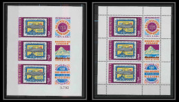 377 Hongrie (Hungary) - N° 391 LUGANO ZEPPELIN Non Dentelé Imperf + DENTELE - Unused Stamps