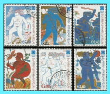 GREECE- GRECE  - HELLAS 2003: 12th Isssue For  "Olympic Games Athens 2004" Complet Set Used - Oblitérés