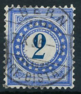 SCHWEIZ PORTOMARKEN 1878 Nr 2INa Zentrisch Gestempelt X6B61D2 - Postage Due