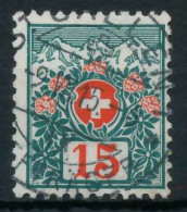 SCHWEIZ PORTOMARKEN 1910-1924 Nr 33 Zentrisch Gestempelt X6B624A - Postage Due