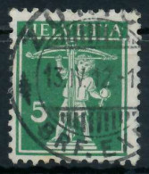 SCHWEIZ 1909 Nr 113III Zentrisch Gestempelt X6C2A7E - Used Stamps