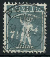 SCHWEIZ 1917 Nr 138III Zentrisch Gestempelt X6C2A92 - Oblitérés